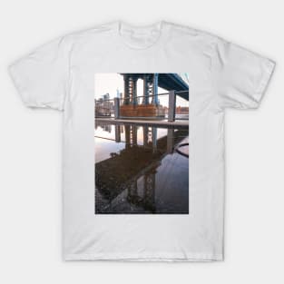 Manhattan Bridge Reflection T-Shirt